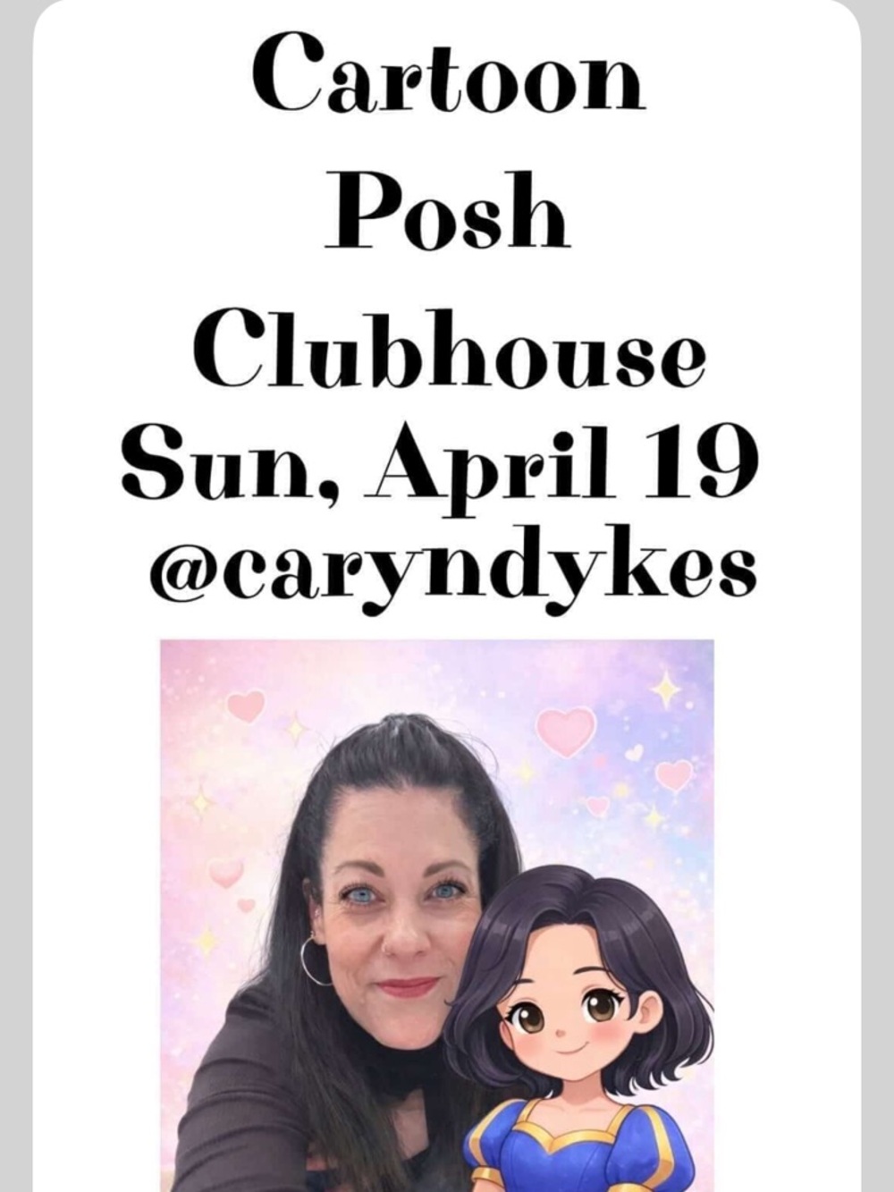 Cartoon Train!! April 19